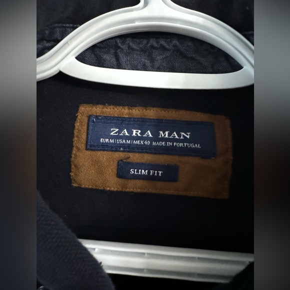 Zara Man Slim Fit Shirt Size M - Picture 2 of 5